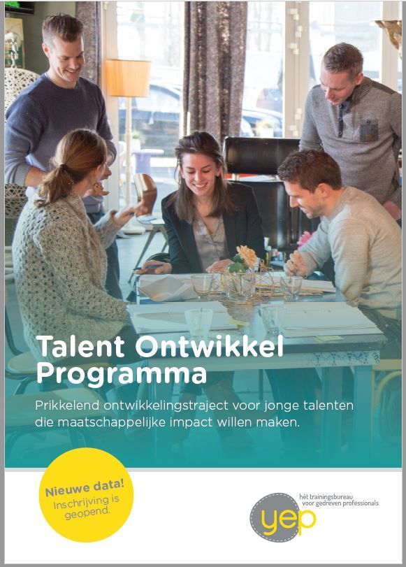 Brochure Talent OntwikkelProgramma Yep Trainingen